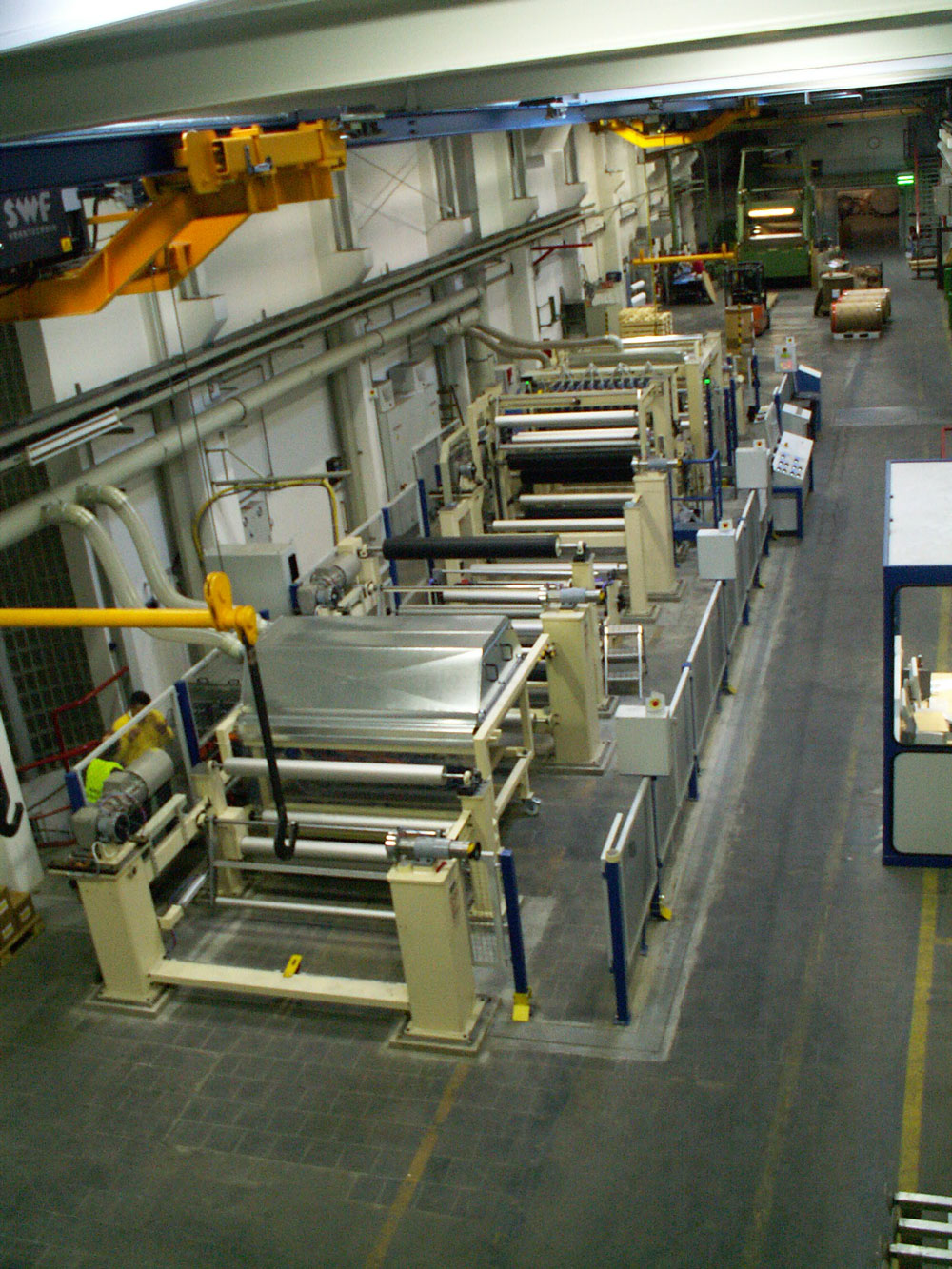 Lamieranlage (Gesamtansicht)