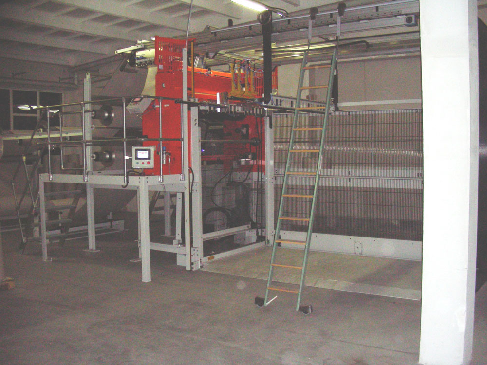 Querschneider Typ PQS 160 GB Ablegerplattform unten