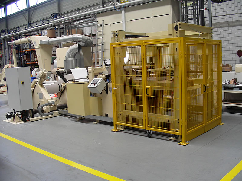 Hub-Querschneider Typ Pressto 60 W mit Ableger