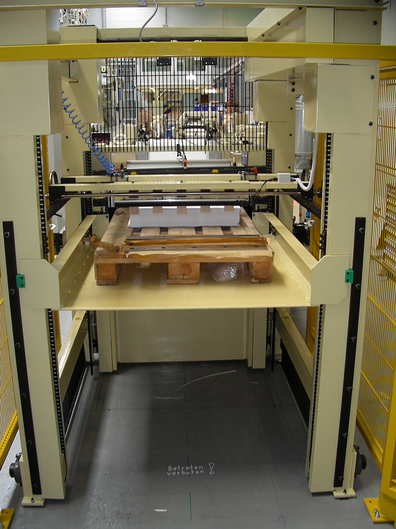 Hub-Querschneider Typ Pressto 60 W mit Ableger