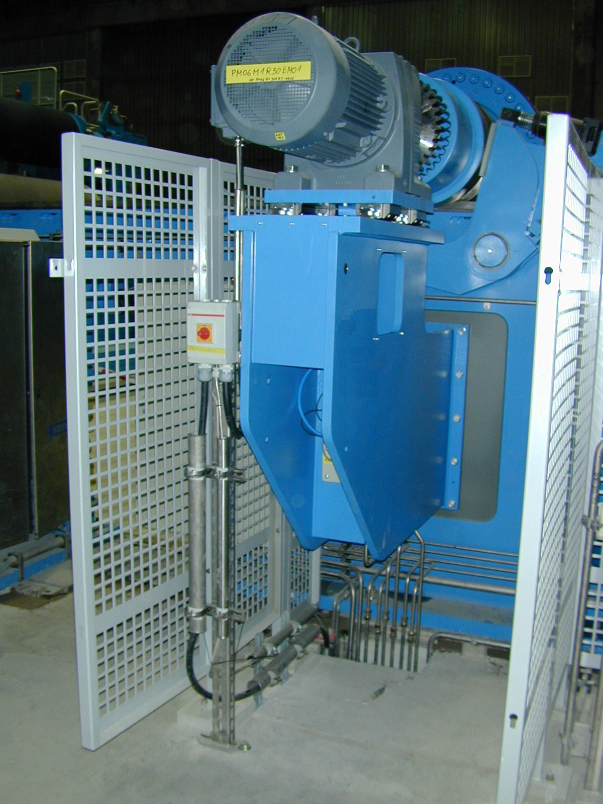 Abwickelantrieb für Tambour