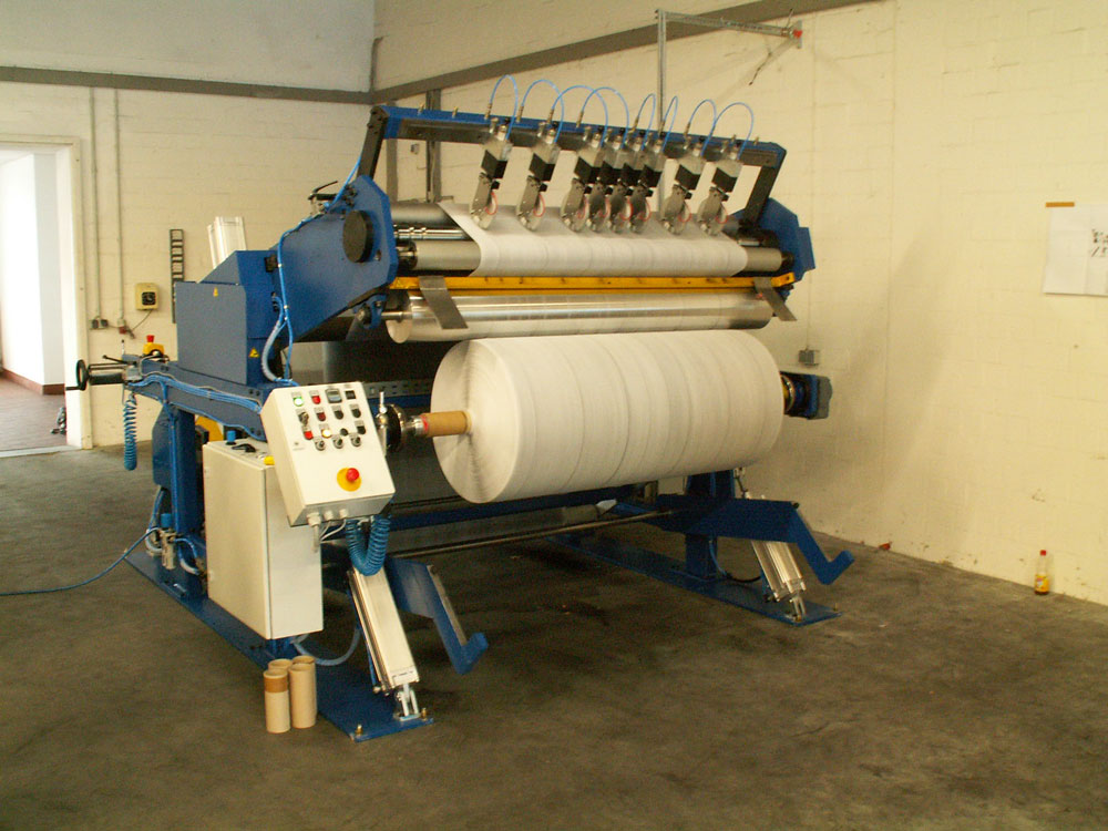 Blick auf die Aufwicklung