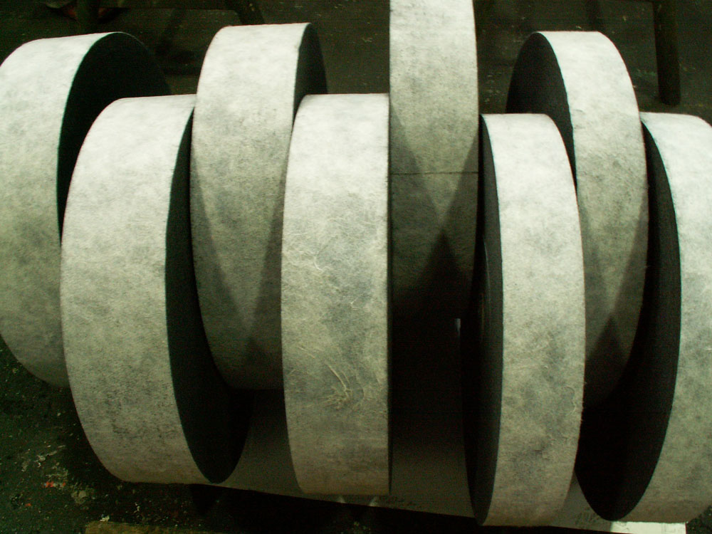 Fertigrollen nach der Entnahme